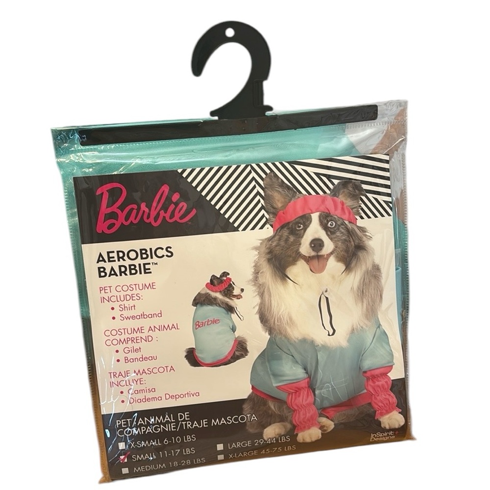 Barbie Aerobics Pet Costume Size Small